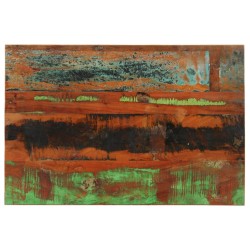 vidaXL Tischplatte Rechteckig 60x90 cm 15-16 mm Altholz Massiv
