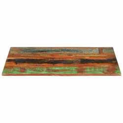 vidaXL Tischplatte Rechteckig 60x90 cm 15-16 mm Altholz Massiv