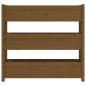 vidaXL Pflanzkübel Honigbraun 112x25x104,5 cm Massivholz Kiefer vidaXL Pflanzkübel Honigbraun 112x25x104,5 cm Massivholz Kiefer