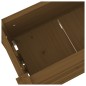 vidaXL Pflanzkübel Honigbraun 112x25x104,5 cm Massivholz Kiefer vidaXL Pflanzkübel Honigbraun 112x25x104,5 cm Massivholz Kiefer