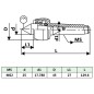 vidaXL Zentrierspitze MT2 vidaXL Zentrierspitze MT2