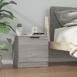 vidaXL Nachttisch Grau Sonoma 40x39x40 cm
