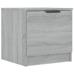 vidaXL Nachttisch Grau Sonoma 40x39x40 cm