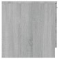 vidaXL Nachttisch Grau Sonoma 40x39x40 cm vidaXL Nachttisch Grau Sonoma 40x39x40 cm
