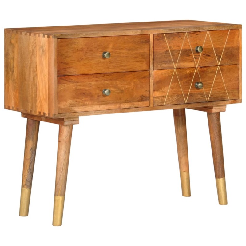 vidaXL Sideboard 85×40×70 cm Massivholz Mango vidaXL Sideboard 85×40×70 cm Massivholz Mango