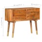 vidaXL Sideboard 85×40×70 cm Massivholz Mango vidaXL Sideboard 85×40×70 cm Massivholz Mango