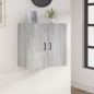 vidaXL Wandschrank Grau Sonoma 60x31x60 cm Holzwerkstoff