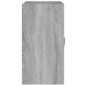 vidaXL Wandschrank Grau Sonoma 60x31x60 cm Holzwerkstoff