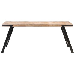 vidaXL Esstisch 180x90x76 cm Massivholz Mango 