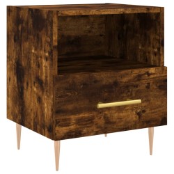 vidaXL Nachttisch Räuchereiche 40x35x47,5 cm Holzwerkstoff