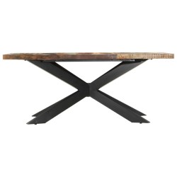 vidaXL Esstisch 180 x 90 x 76 cm Recyceltes Massivholz 