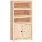vidaXL Highboard 80x35x154 cm Massivholz Kiefer vidaXL Highboard 80x35x154 cm Massivholz Kiefer