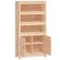 vidaXL Highboard 80x35x154 cm Massivholz Kiefer vidaXL Highboard 80x35x154 cm Massivholz Kiefer