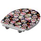 SCHÜTTE Toilettensitz mit Absenkautomatik CRAZY SKULL Duroplast SCHÜTTE Toilettensitz mit Absenkautomatik CRAZY SKULL Duroplast