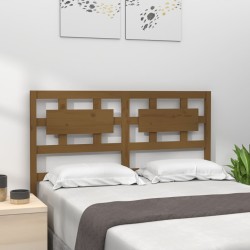 vidaXL Kopfteil Honigbraun 165,5x4x100 cm Massivholz Kiefer
