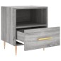 vidaXL Nachttisch Grau Sonoma 40x35x47,5 cm Holzwerkstoff vidaXL Nachttisch Grau Sonoma 40x35x47,5 cm Holzwerkstoff