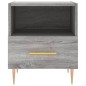 vidaXL Nachttisch Grau Sonoma 40x35x47,5 cm Holzwerkstoff vidaXL Nachttisch Grau Sonoma 40x35x47,5 cm Holzwerkstoff