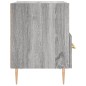 vidaXL Nachttisch Grau Sonoma 40x35x47,5 cm Holzwerkstoff vidaXL Nachttisch Grau Sonoma 40x35x47,5 cm Holzwerkstoff