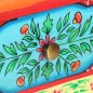 vidaXL Konsolentisch Handbemalt 80×35×75 cm Mango Massivholz vidaXL Konsolentisch Handbemalt 80×35×75 cm Mango Massivholz