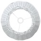 vidaXL Lampenschirm Weiß Ø50x30 cm Korbweide vidaXL Lampenschirm Weiß Ø50x30 cm Korbweide