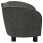 vidaXL Hundesofa Dunkelgrau 66x43x40 cm Plüsch vidaXL Hundesofa Dunkelgrau 66x43x40 cm Plüsch
