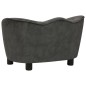 vidaXL Hundesofa Dunkelgrau 66x43x40 cm Plüsch vidaXL Hundesofa Dunkelgrau 66x43x40 cm Plüsch