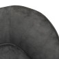vidaXL Hundesofa Dunkelgrau 66x43x40 cm Plüsch vidaXL Hundesofa Dunkelgrau 66x43x40 cm Plüsch