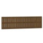 vidaXL Wand-Kopfteil Honigbraun 204x3x60 cm Massivholz Kiefer