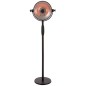 Sunred Standheizer Retro Sphere 2100 W Halogen Schwarz RSS16 Sunred Standheizer Retro Sphere 2100 W Halogen Schwarz RSS16