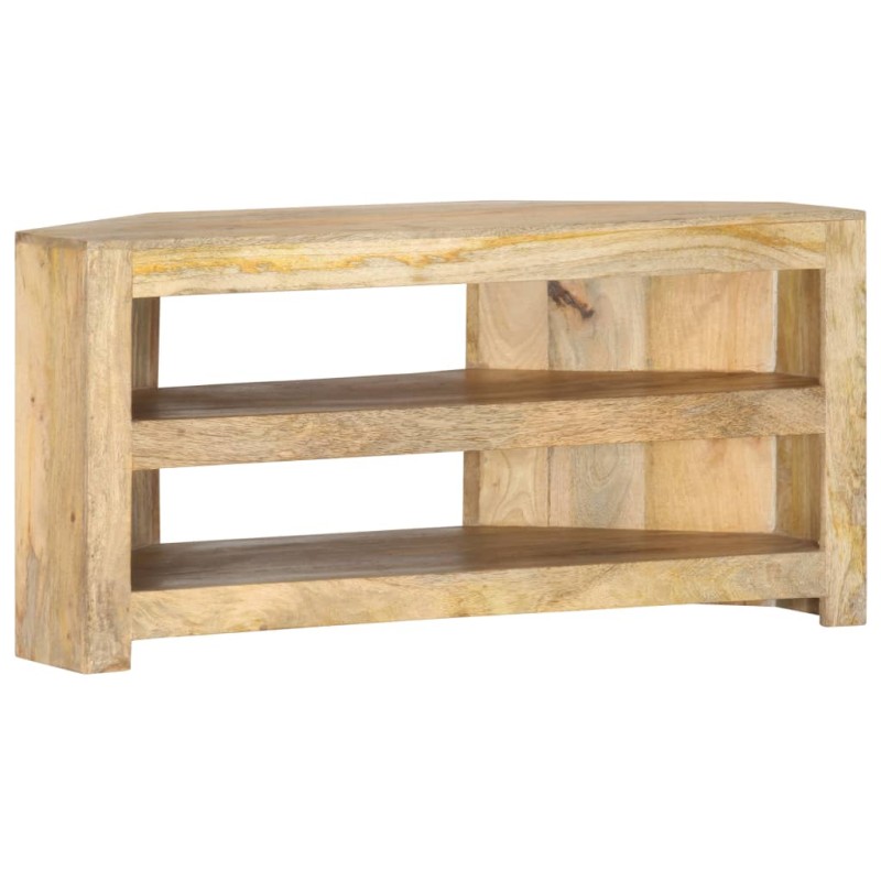 vidaXL TV-Eckschrank 90 x 45 x 45 cm Massivholz Mango vidaXL TV-Eckschrank 90 x 45 x 45 cm Massivholz Mango