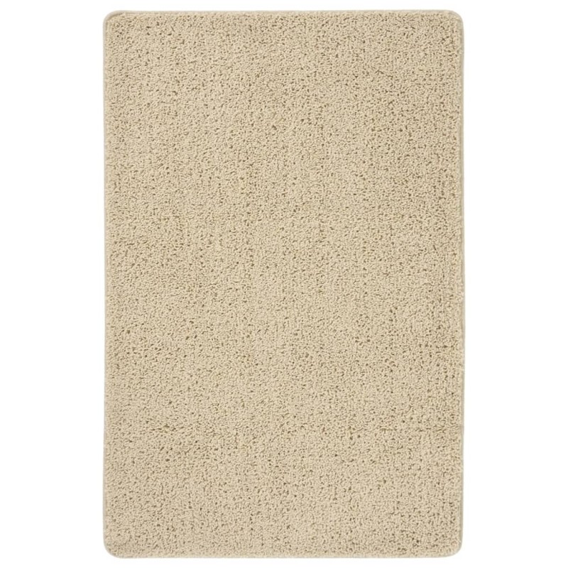 vidaXL Shaggy-Teppich Creme 200x290 cm Rutschfest vidaXL Shaggy-Teppich Creme 200x290 cm Rutschfest