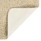 vidaXL Shaggy-Teppich Creme 200x290 cm Rutschfest vidaXL Shaggy-Teppich Creme 200x290 cm Rutschfest