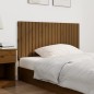 vidaXL Wand-Kopfteil Honigbraun 127,5x3x60 cm Massivholz Kiefer
