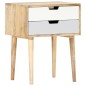 vidaXL Nachttisch 47 x 35 x 59 cm Mango Massivholz vidaXL Nachttisch 47 x 35 x 59 cm Mango Massivholz