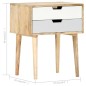 vidaXL Nachttisch 47 x 35 x 59 cm Mango Massivholz vidaXL Nachttisch 47 x 35 x 59 cm Mango Massivholz