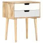 vidaXL Nachttisch 47 x 35 x 59 cm Mango Massivholz vidaXL Nachttisch 47 x 35 x 59 cm Mango Massivholz