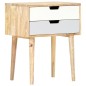 vidaXL Nachttisch 47 x 35 x 59 cm Mango Massivholz vidaXL Nachttisch 47 x 35 x 59 cm Mango Massivholz