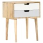 vidaXL Nachttisch 47 x 35 x 59 cm Mango Massivholz vidaXL Nachttisch 47 x 35 x 59 cm Mango Massivholz