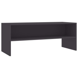 VidaXL TV-Schrank Grau 100x40x40 cm Holzwerkstoff