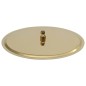 vidaXL Regenbrause Edelstahl 40 cm Rund Golden vidaXL Regenbrause Edelstahl 40 cm Rund Golden