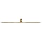 vidaXL Regenbrause Edelstahl 40 cm Rund Golden vidaXL Regenbrause Edelstahl 40 cm Rund Golden