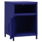 vidaXL Nachttisch Marineblau 35x35x51 cm Stahl vidaXL Nachttisch Marineblau 35x35x51 cm Stahl