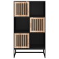 vidaXL Highboard Schwarz 70x35x125 cm Holzwerkstoff vidaXL Highboard Schwarz 70x35x125 cm Holzwerkstoff