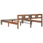 vidaXL Massivholzbett Palisander 140x200 cm vidaXL Massivholzbett Palisander 140x200 cm
