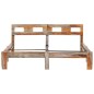 vidaXL Massivholzbett Palisander 140x200 cm vidaXL Massivholzbett Palisander 140x200 cm