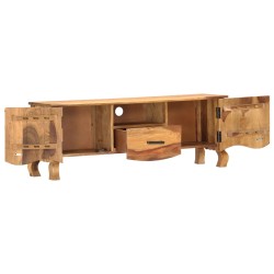 vidaXL TV-Schrank 115 x 30 x 42 cm Massivholz