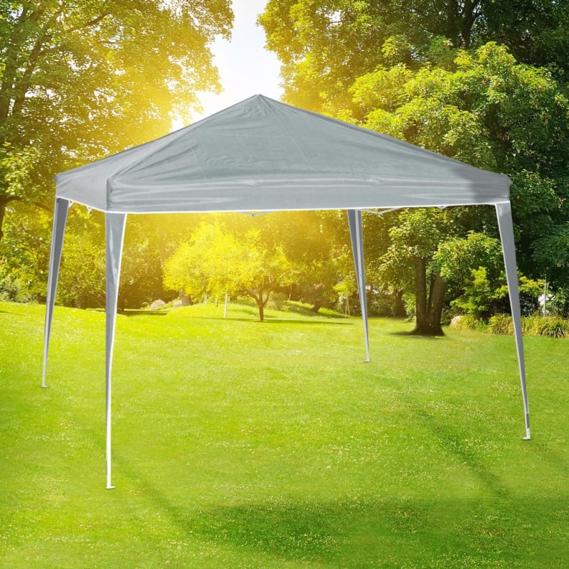 HI Faltbares Partyzelt 3 x 3 m Grau HI Faltbares Partyzelt 3 x 3 m Grau