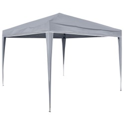 HI Faltbares Partyzelt 3 x 3 m Grau
