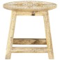 vidaXL Hocker Handbemalt 38×38×35 cm Mango Massivholz vidaXL Hocker Handbemalt 38×38×35 cm Mango Massivholz
