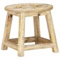 vidaXL Hocker Handbemalt 38×38×35 cm Mango Massivholz vidaXL Hocker Handbemalt 38×38×35 cm Mango Massivholz
